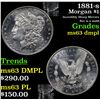 Image 1 : 1881-s Morgan Dollar $1 Grades Select Unc DMPL