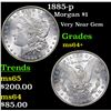 Image 1 : 1885-p Morgan Dollar $1 Grades Choice+ Unc