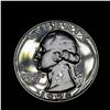 Image 6 : Proof 1956 Washington Quarter 25c Grades GEM++ Proof Cameo