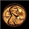 Image 4 : Proof 1963 Lincoln Cent 1c Grades Gem+= Proof Red