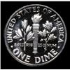 Image 3 : Proof 1956 Roosevelt Dime 10c Grades GEM++ Proof