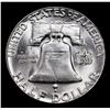 Image 3 : 1955-p Bugs Bunny Franklin Half Dollar 50c Grades Select+ Unc