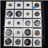 Image 2 : Page of 20 Mixed Foreign coins