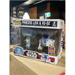 2 Pack Princess Leia & R2D2