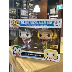 Pop Heroes the Joker (Beach) & Harley Quinn