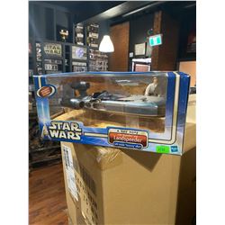 Hasbro a New Hope Luke Skywalker with Landspeeder