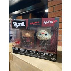 Vynl Horror 2 pack Freddy/Jason