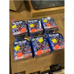 6 Random Mystery Boxes of Dr. Who Keychains