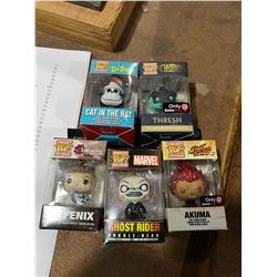 Lot of 5 Pocket Pop Keychains
