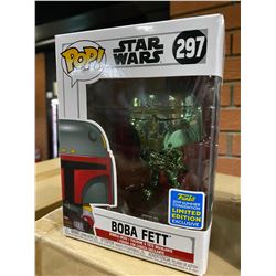 Star Wars Boba Fett 2019 Convention Exclusive Green Chrome