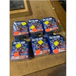 6 Random Mystery Boxes of Dr. Who Keychains