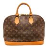 Image 1 : Louis Vuitton Monogram Canvas Leather Alma MM Handbag