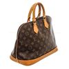 Image 1 : Louis Vuitton Monogram Canvas Leather Alma MM Handbag