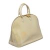 Image 4 : Louis Vuitton Ivory Vernis Monogram Alma GM Handbag