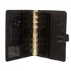 Image 4 : Giorgio Armani Brown Leather Embossed Agenda Notebook