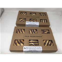 Old Fashioned Mini Chocolate Eclair Pies (2 x 6 x 114g)