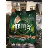 Image 1 : Case of Perrier Pink Grapefruit Carbonated Natural Spring Water (6 x 1L)