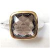 Image 1 : Brass Smoky Topaz(5.3ct) Ring, Suggested Retail Value $100