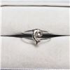 Image 1 : Silver Cubic Zirconia Ring (~weight 0.59g), Suggested Retail Value $40