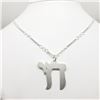 Image 2 : Silver Italy Pendent Chain 15Inches Necklace (~weight 6g), Suggested Retail Value $100
