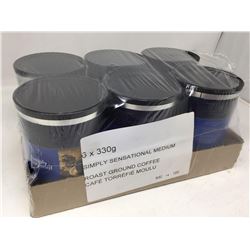 Simply Sensation Roast Ground Coffee (6 x 330g)