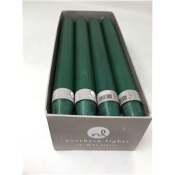 Lot of Northern Lights 18inch Wide Candlesticks-Green
