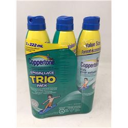 Coppertone SPF 60 Kids Spray Lotion (3 x 222ml)