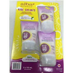 Alba Botanica Kids SPF 40 Lotion