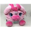 Image 1 : Lunch Pets Plush Lunch Box- Pink unicorn