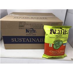 Kettle Brand Chili Lime Potato Chips (12 x 170g)