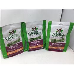 Greenies Weight Management Dog Treats- for Petite Dogs (3 x 20)