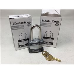 Master Lock Commercial Locks with Keys