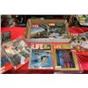 Image 1 : A box lot of LIFE magazines including the first issue from 1936, nice lot
