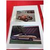Image 2 : George Barris original NOS 1960's Postcards fireball 500 ice cream truck phone booth and thunder cha