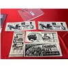 Image 1 : Vintage Ticket booth place cards john wayne helltown Thunder Alley