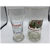 Image 2 : Two beer glasses canadian freightways and hamms beer