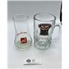 Image 1 : Vintage unusal 7-up glass and A&W mug