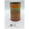 Image 1 : Red and white baking powder tin 16oz