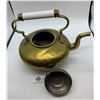 Image 4 : A Victorian brass toddy kettle circa 1880
