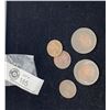 Image 2 : Lot of Five 1800's coins