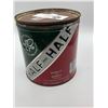 Image 2 : Vintage half & half 14 oz tobacco tin