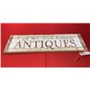 Image 2 : A vintage we buy antiques sign 23" wide