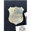 Image 2 : Vintage CM&S Company Security Guard badge