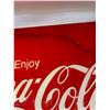 Image 4 : Large Coca-Cola sign 50" x50" has damage still great wall display (Local pickup only)