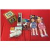 Image 1 : Six pieces of vintage dolls and toys