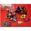 Image 2 : Bag lot of transformers and transformer-like toys