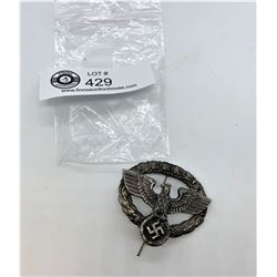 Vintage Nazi eagle badge reproduction