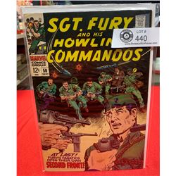Marvel Comics Sgt. Fury no. 48 on board in bag