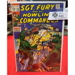 Marvel Comics Sgt. Fury no. 63 on board in bag