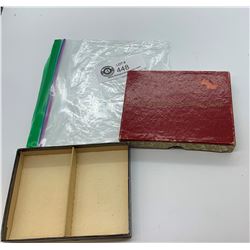 red indian playing cards box 1940's